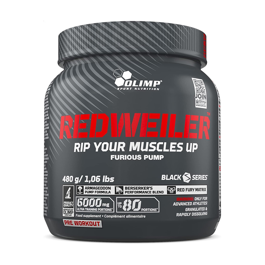 Передтренувальний комплекс Olimp Sport Nutrition Redweiler Пунш, в порошку, 480 г